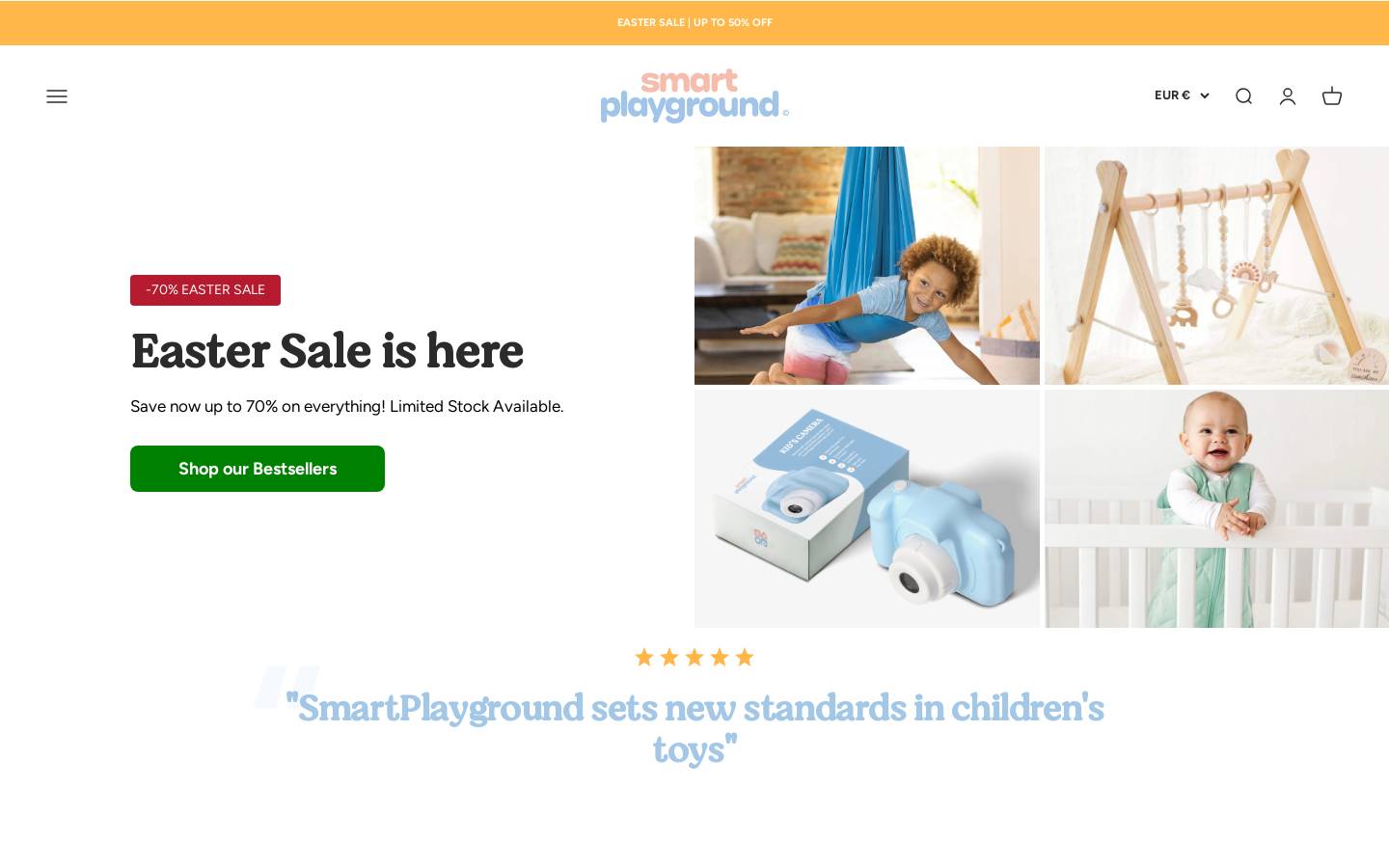 smartplayground.co homepage screenshot