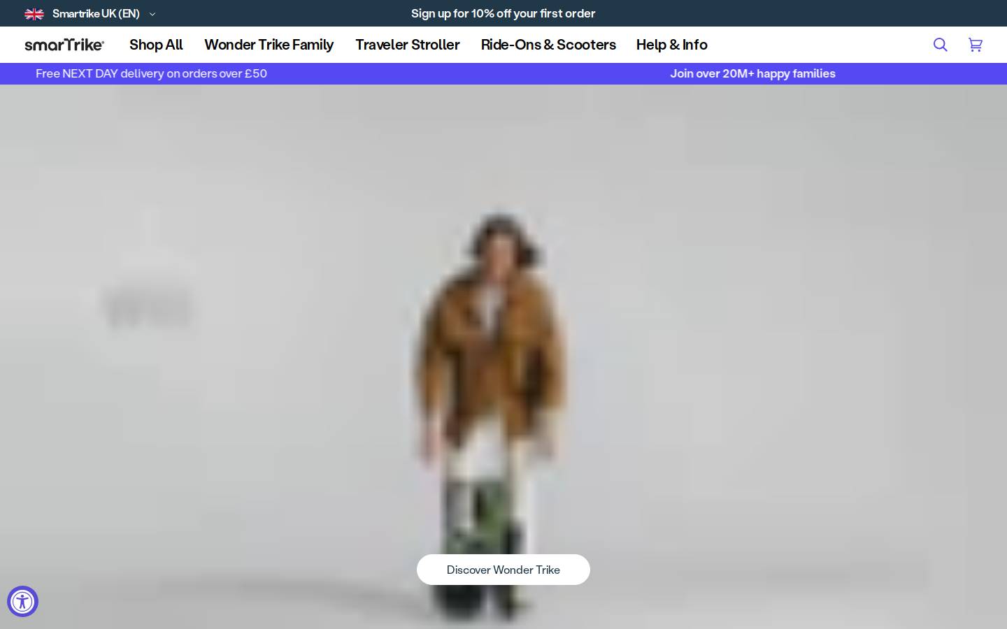 Smartrike homepage screenshot
