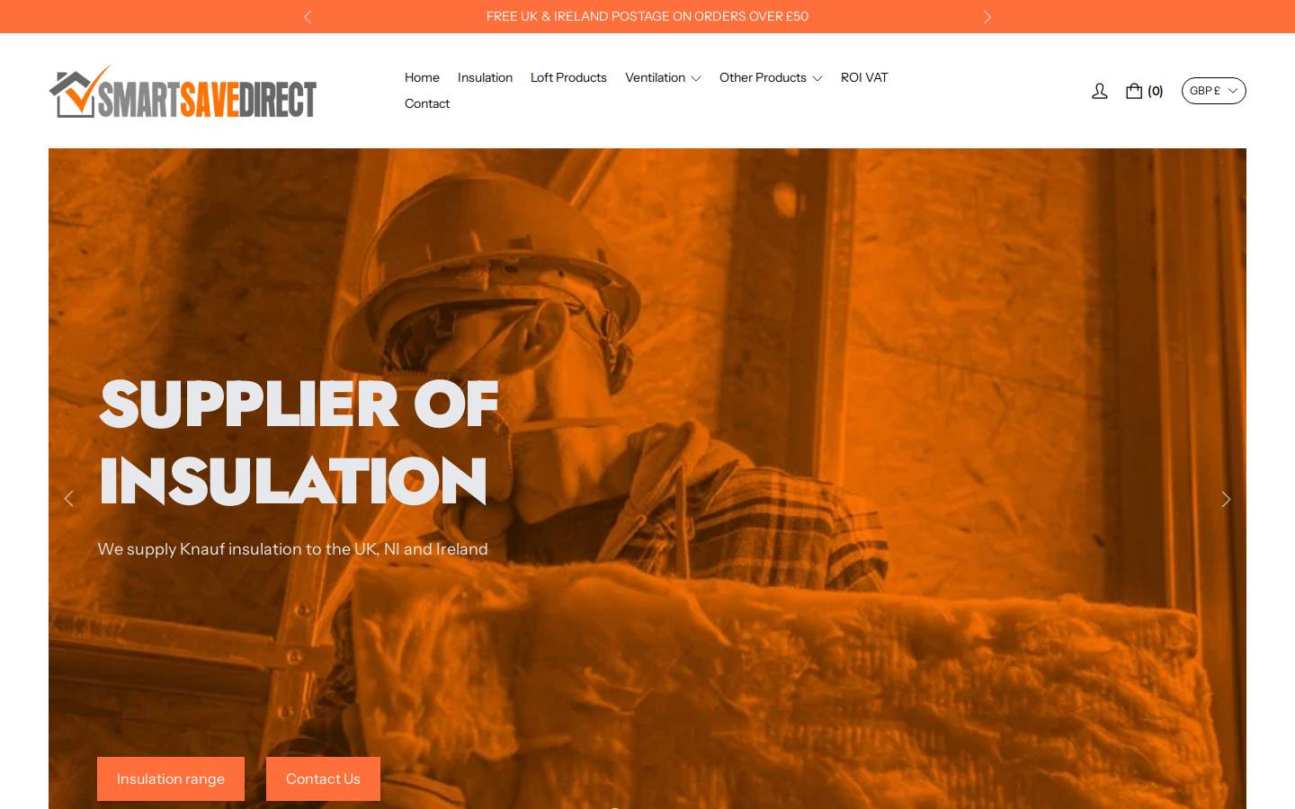 smartsavedirect.com homepage screenshot