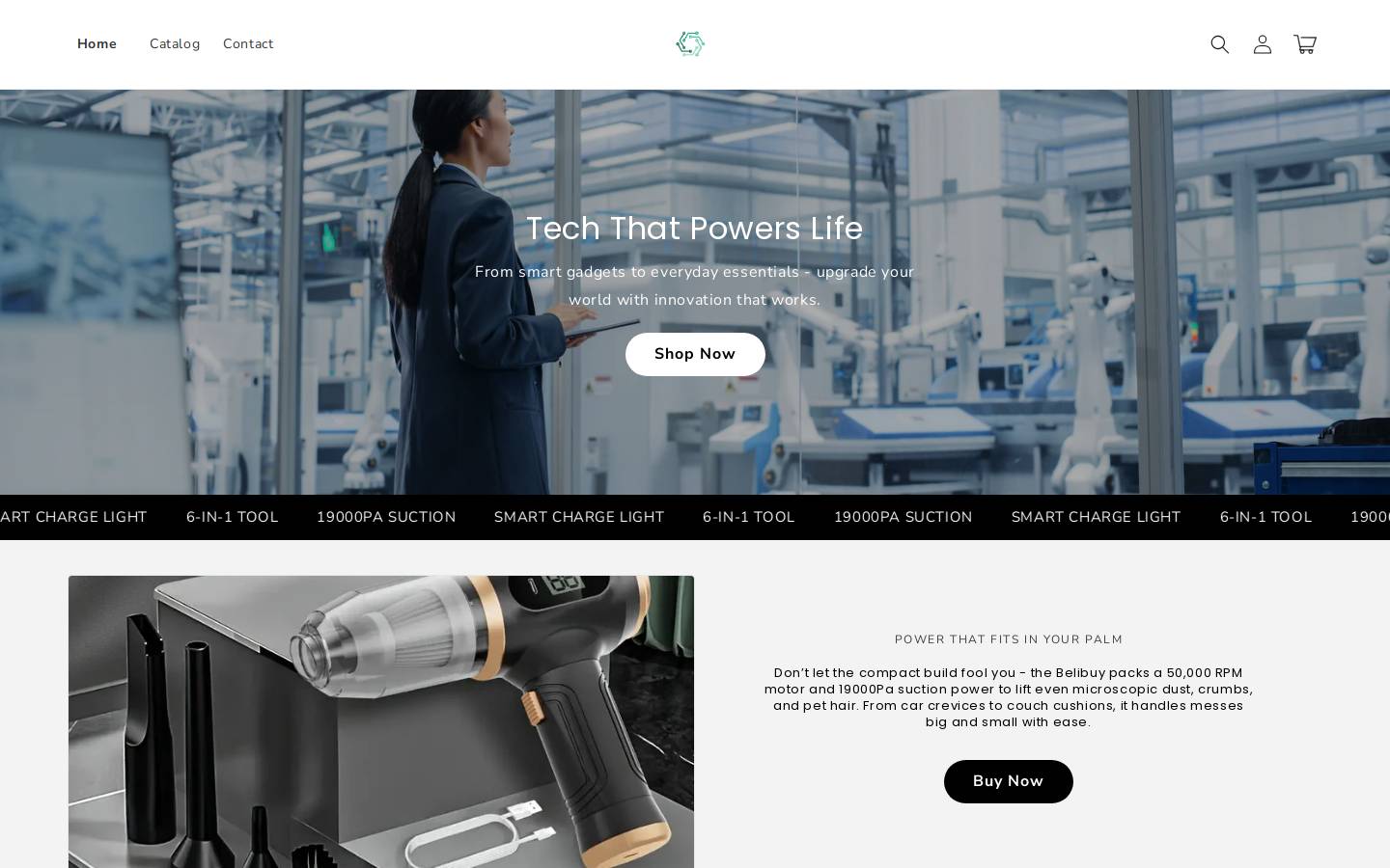 smartsparksshop.store homepage screenshot