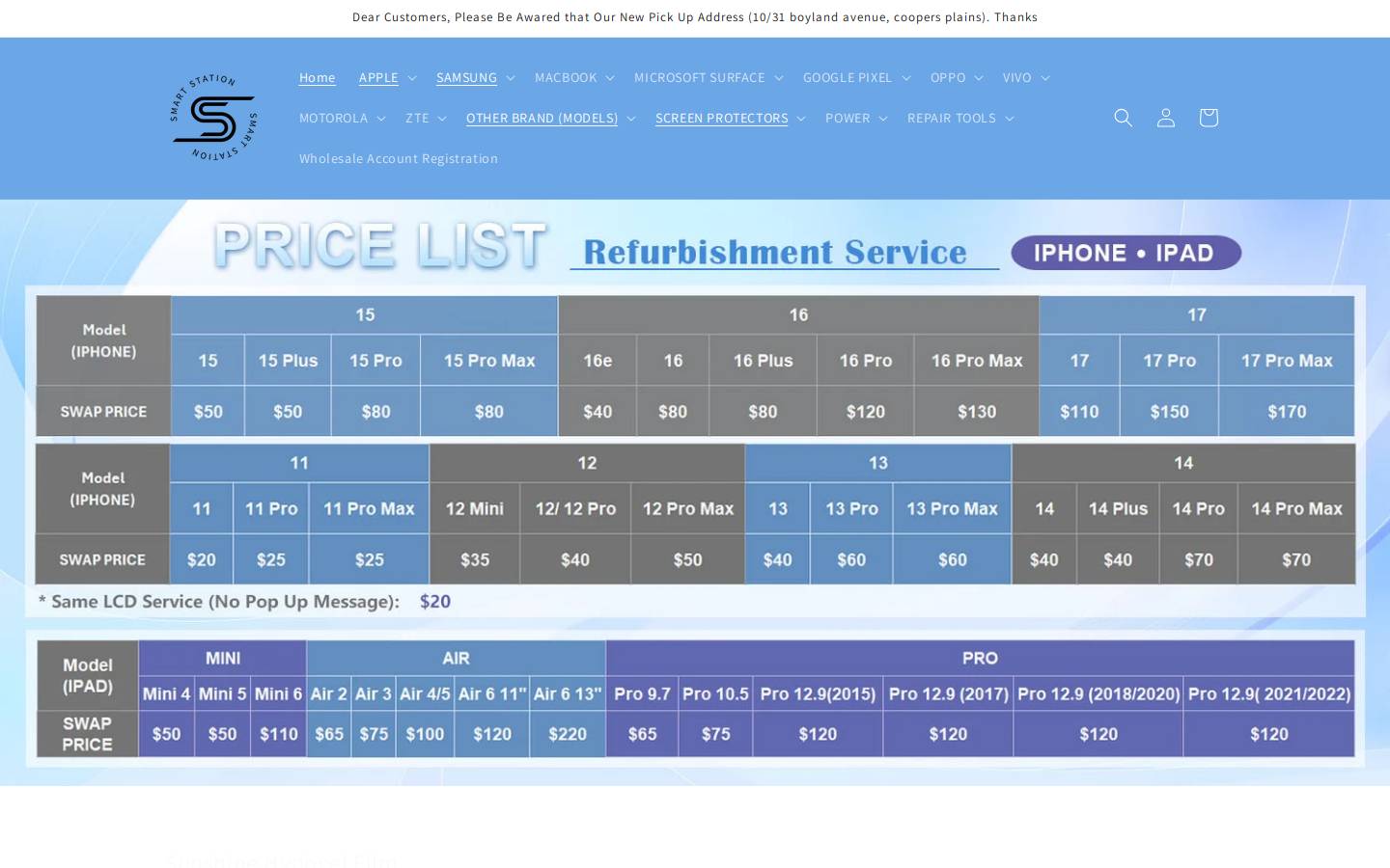 smartstation.com.au homepage screenshot