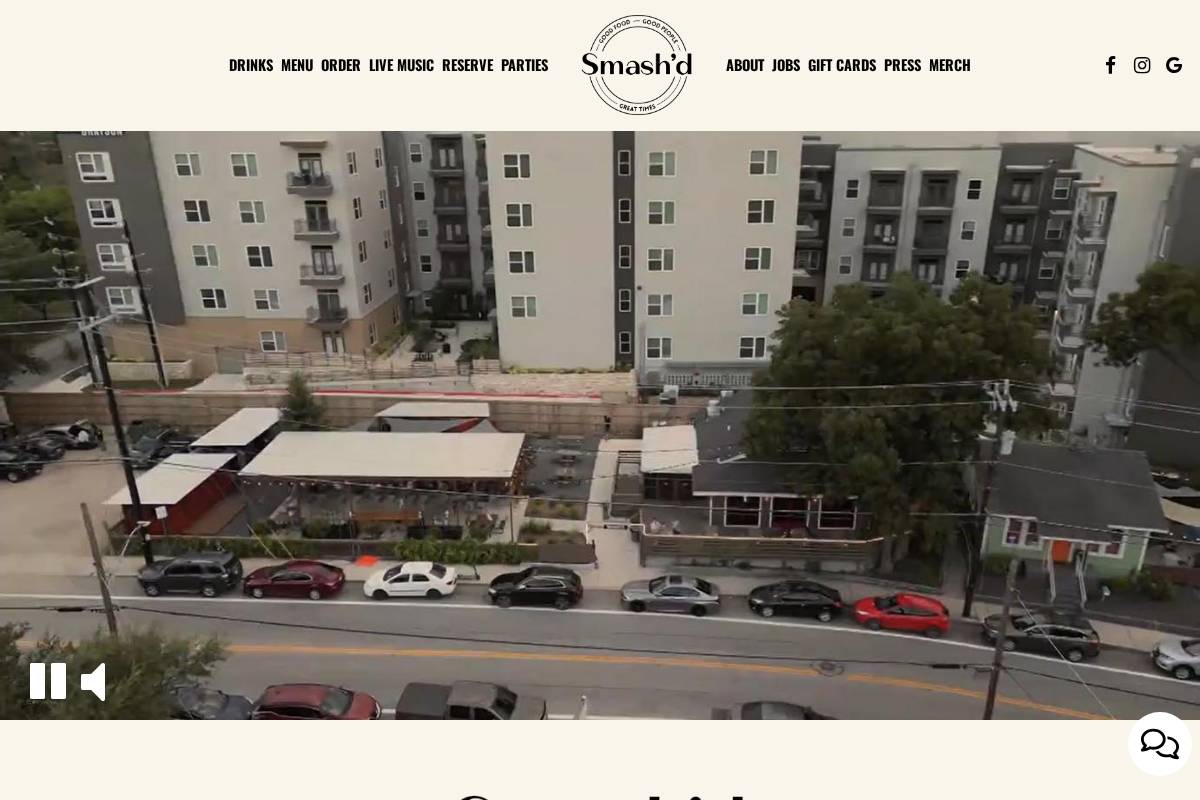 smashd-sa.com homepage screenshot