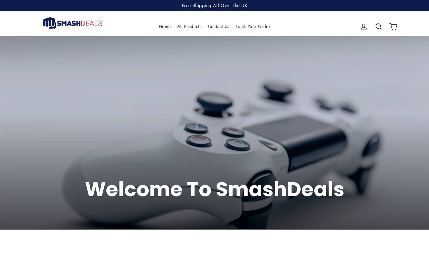 smashdeals.co.uk homepage screenshot