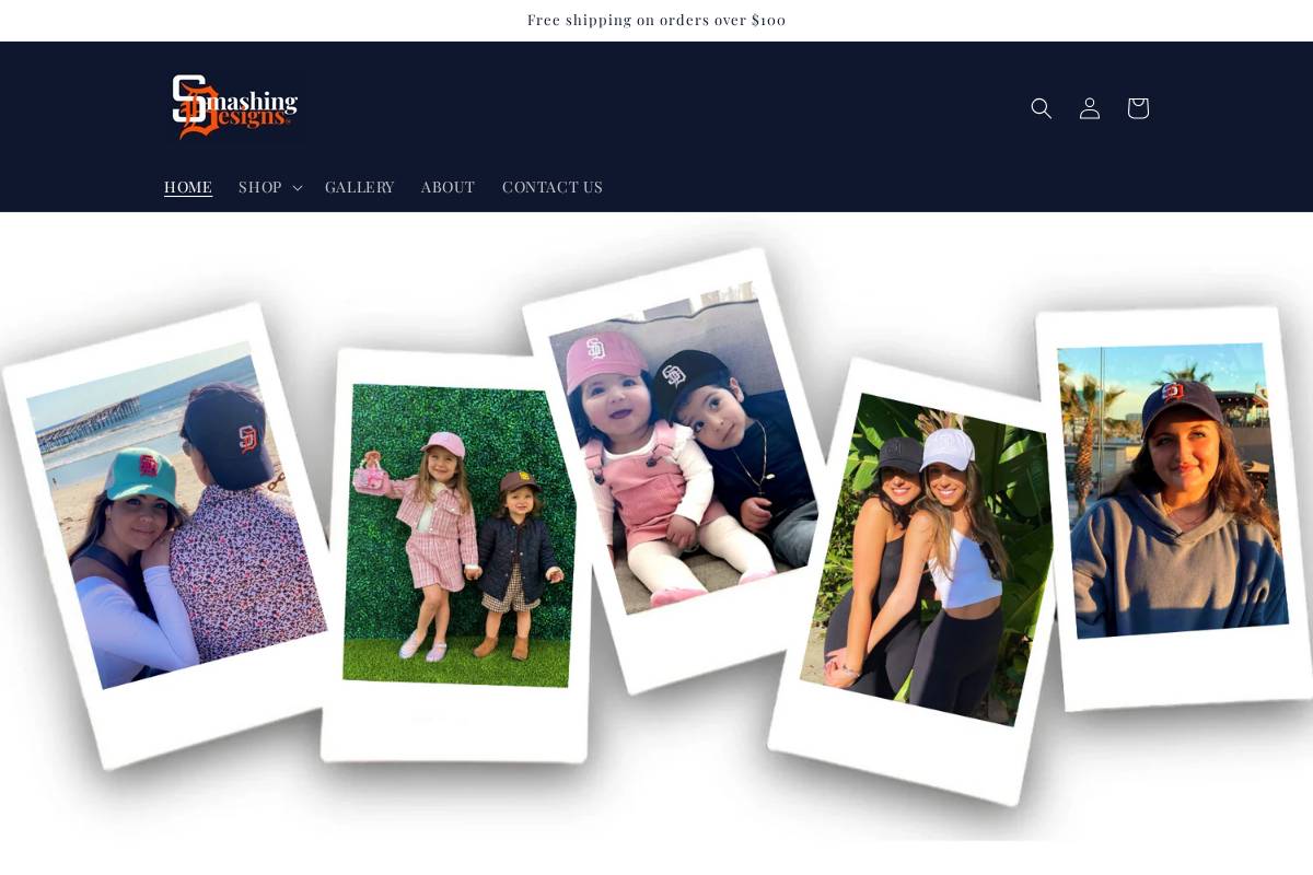 smashingdesignssd.com homepage screenshot