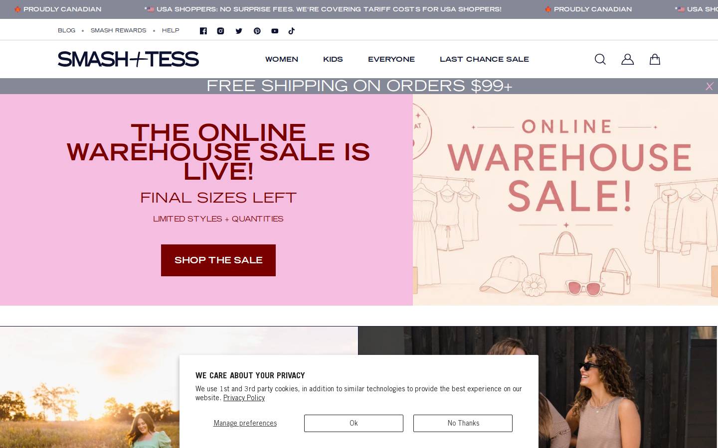 smashtess.com homepage screenshot