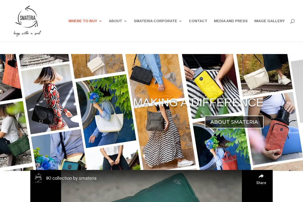 smateria.com homepage screenshot