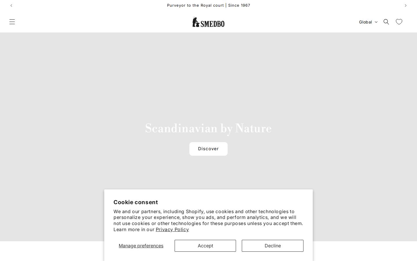 smedbo.dk homepage screenshot