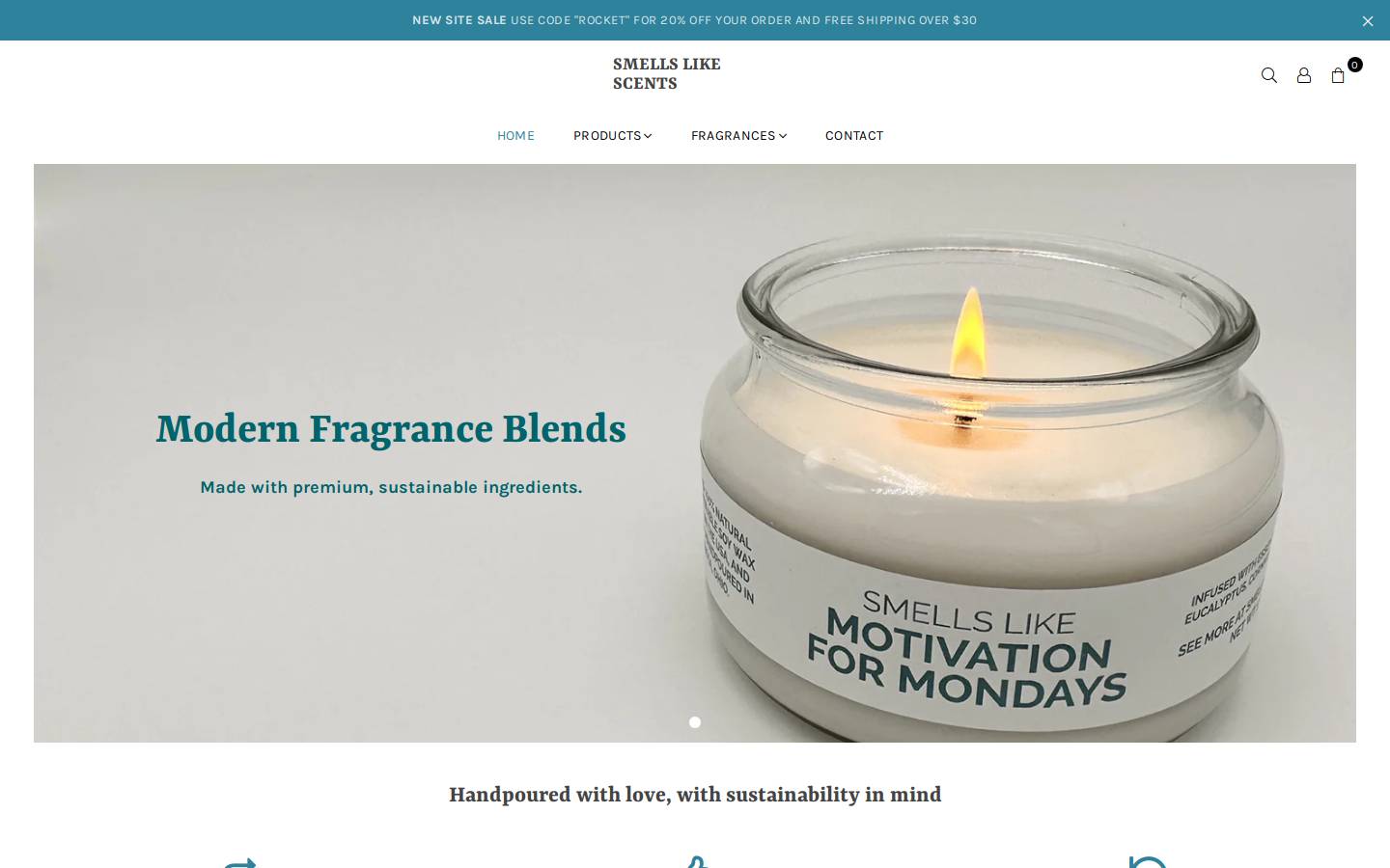 smellslikescents.com homepage screenshot