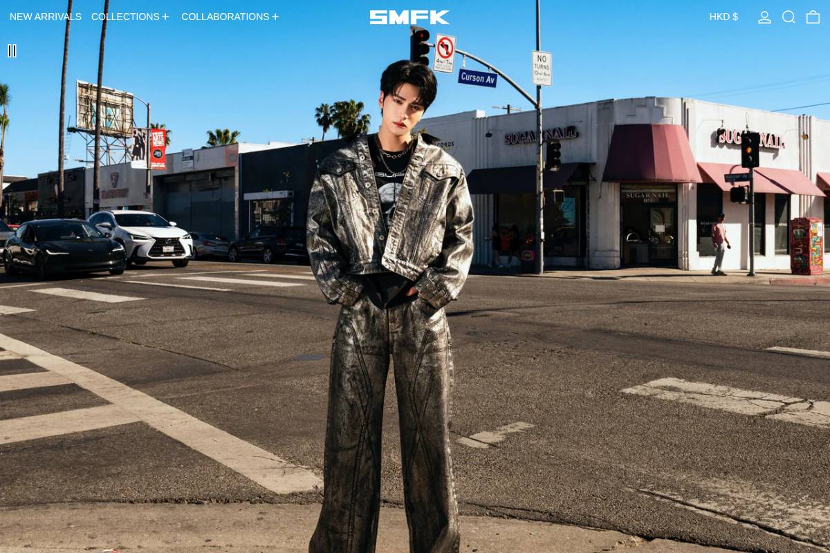 smfk-official.com homepage screenshot