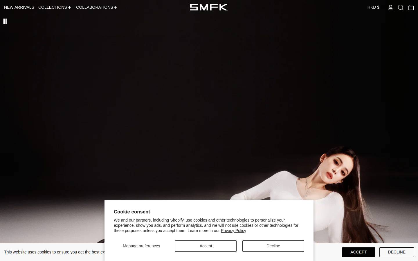 smfk.co homepage screenshot