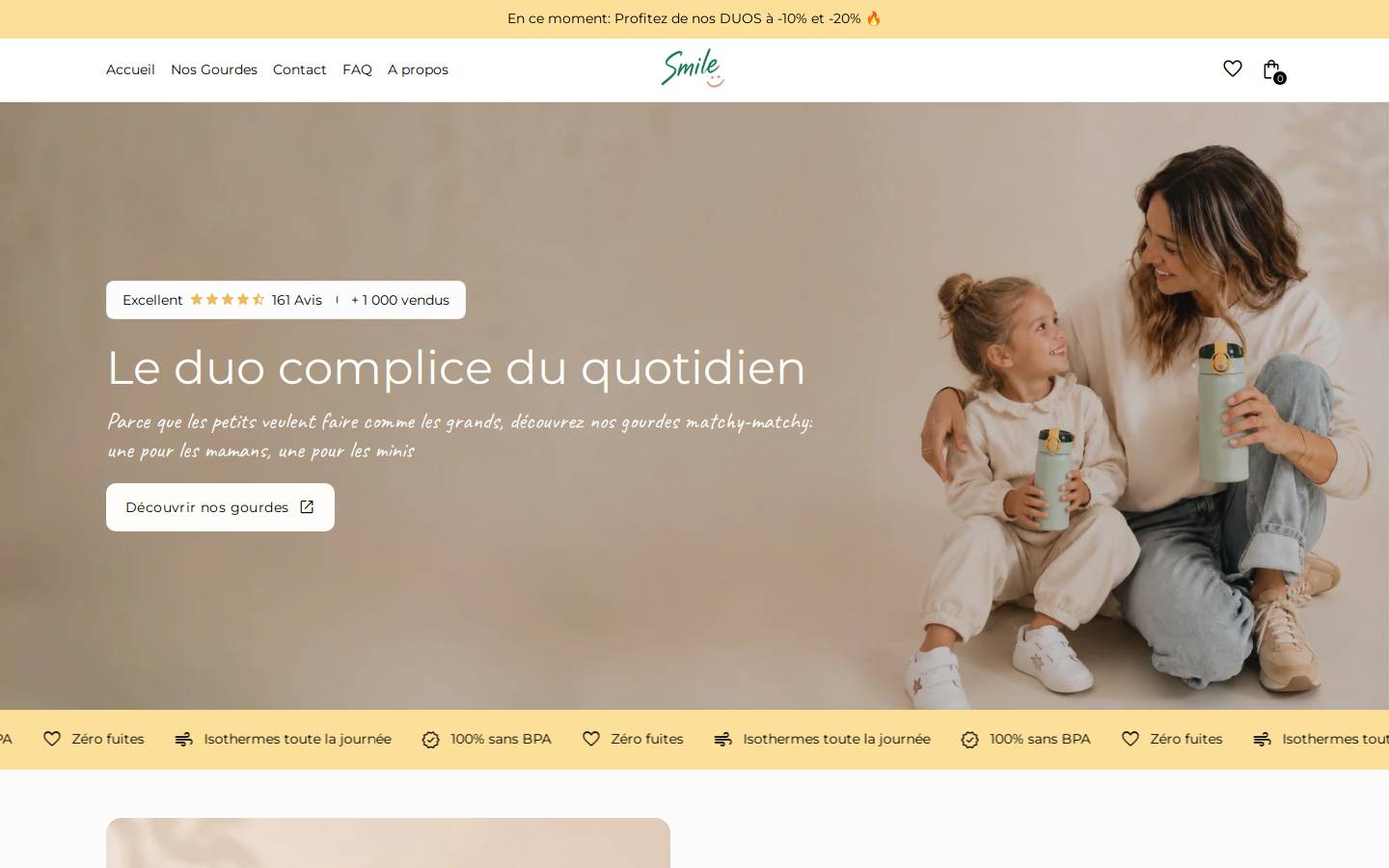smile-store.ch homepage screenshot