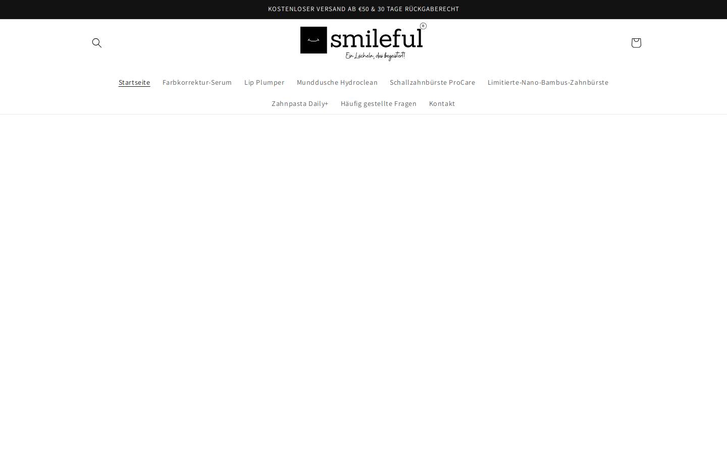 Smileful homepage screenshot