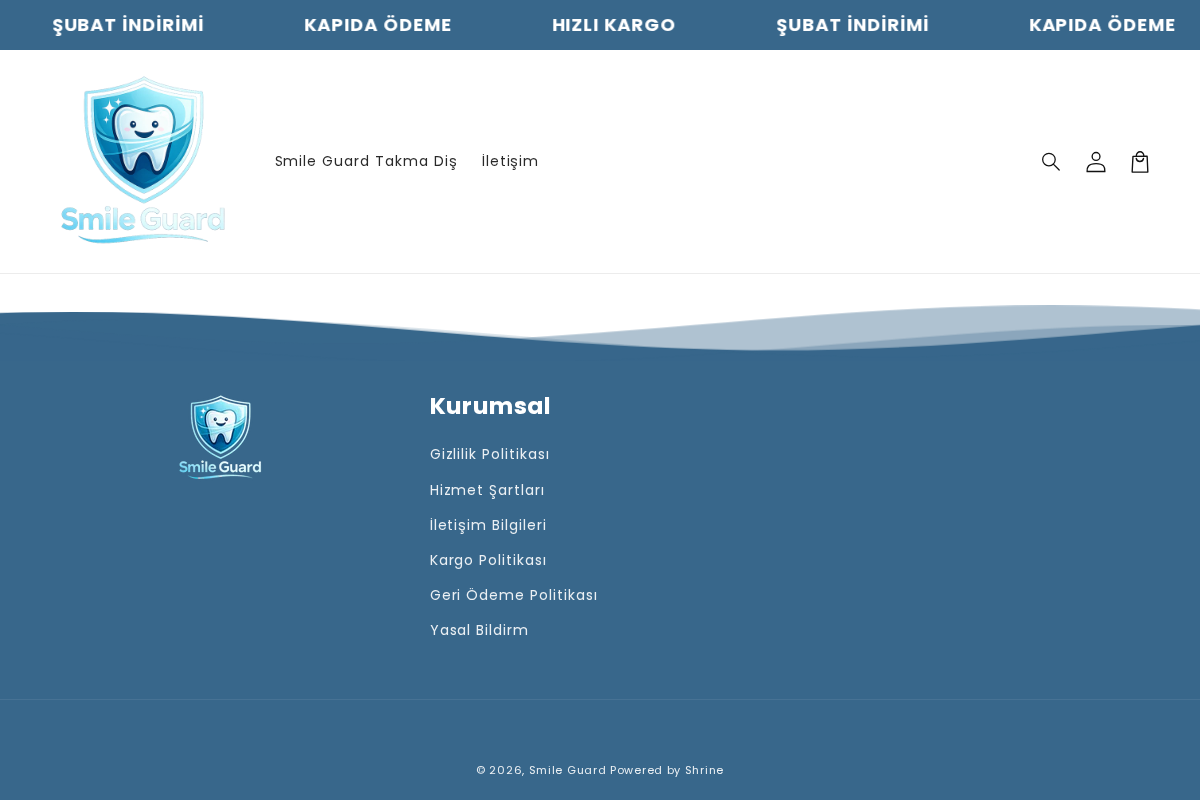 Smile Guard homepage screenshot