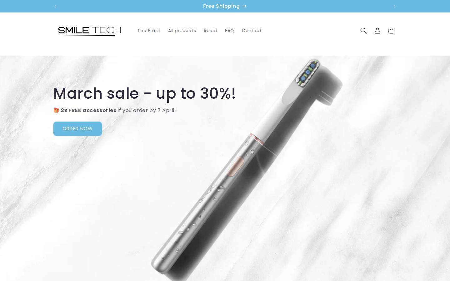 smiletech.co.za homepage screenshot