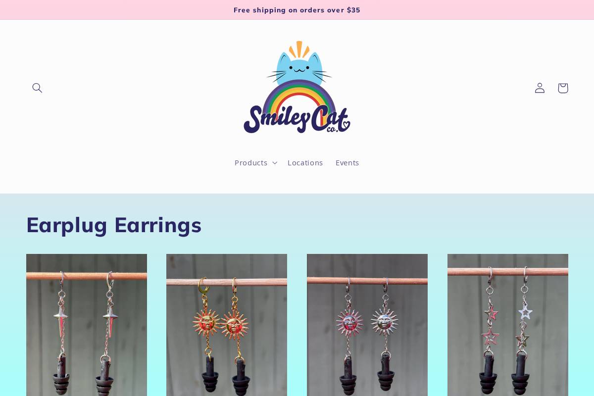 smileycatco.com homepage screenshot