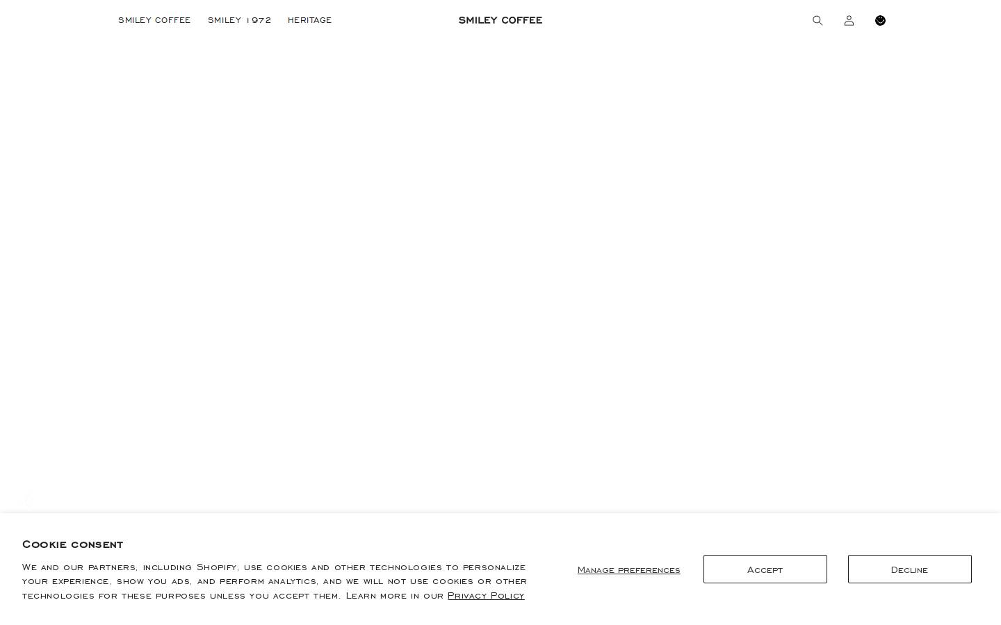 smileycoffee1972.com homepage screenshot