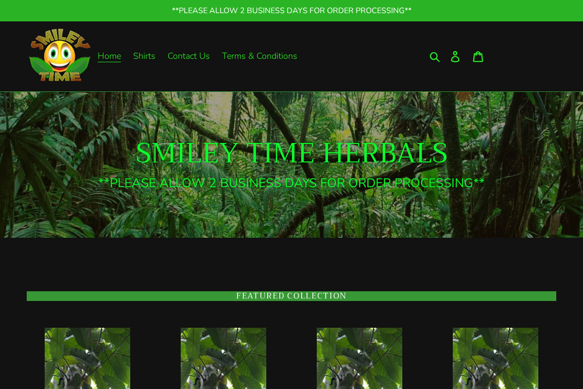 STH homepage screenshot