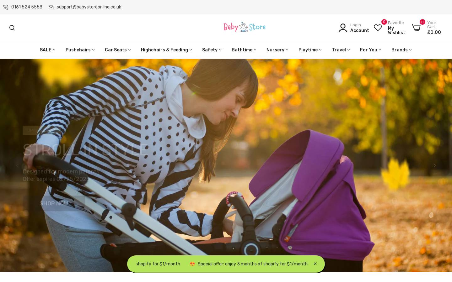 Smiley tots homepage screenshot