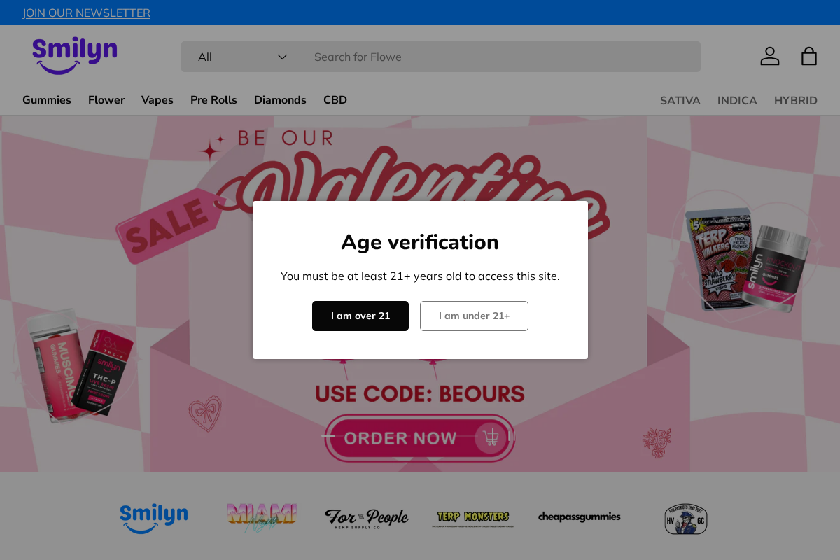 smilynwellness.com homepage screenshot