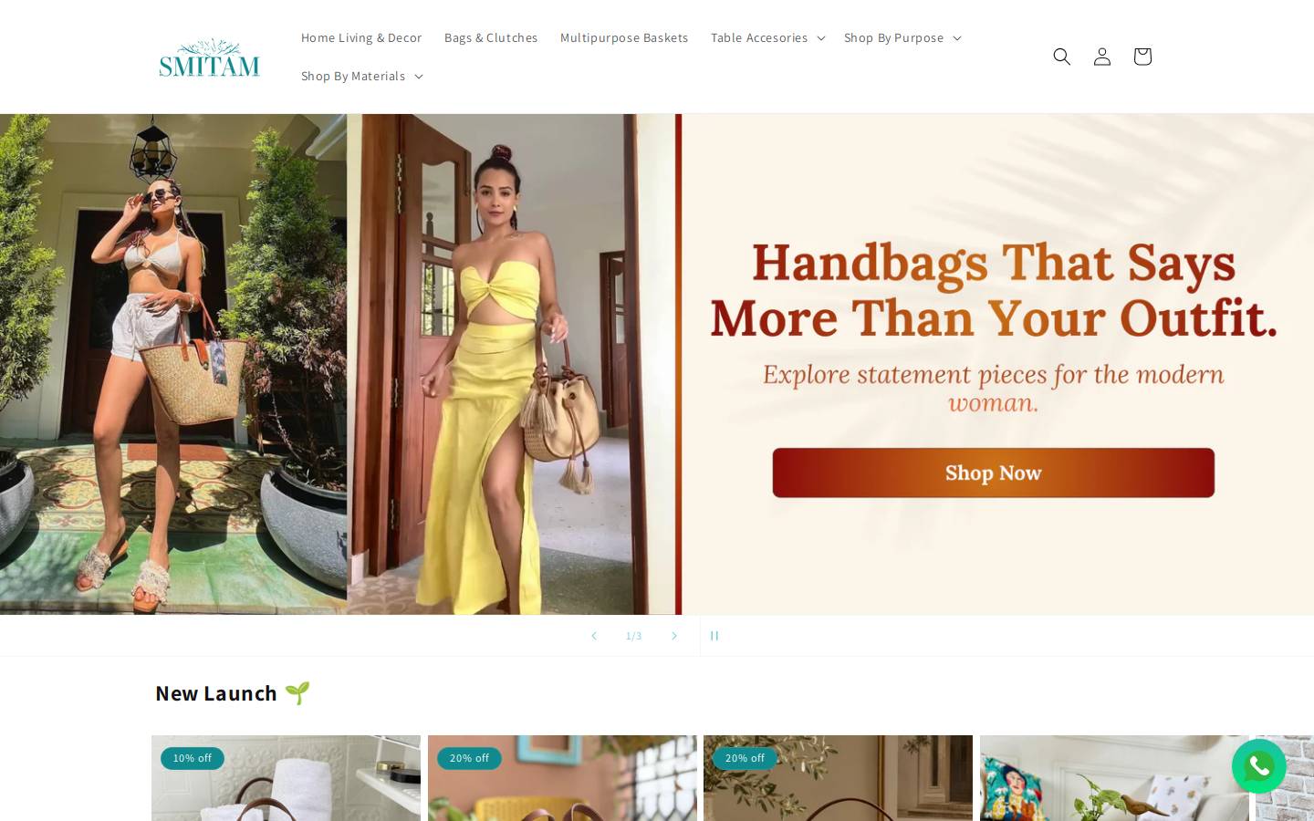 smitamlifestyle.com homepage screenshot