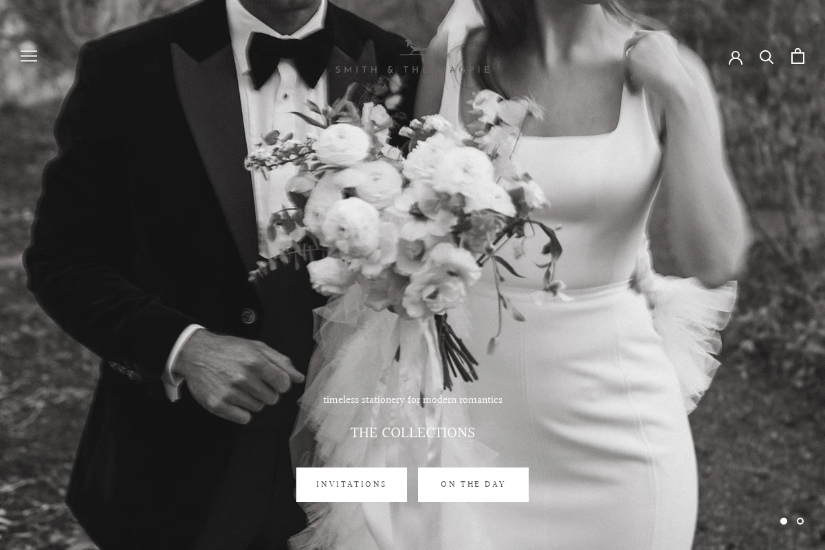 smithandthemagpie.com homepage screenshot