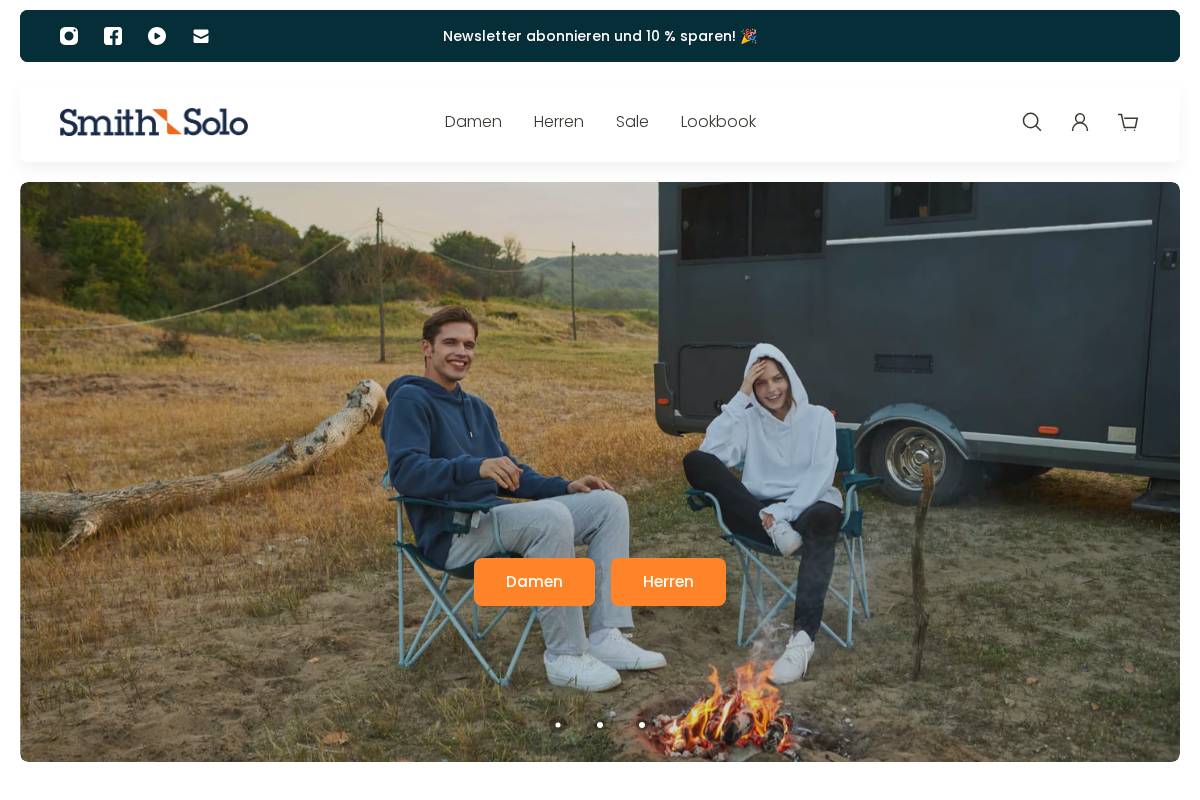 Smith Solo homepage screenshot