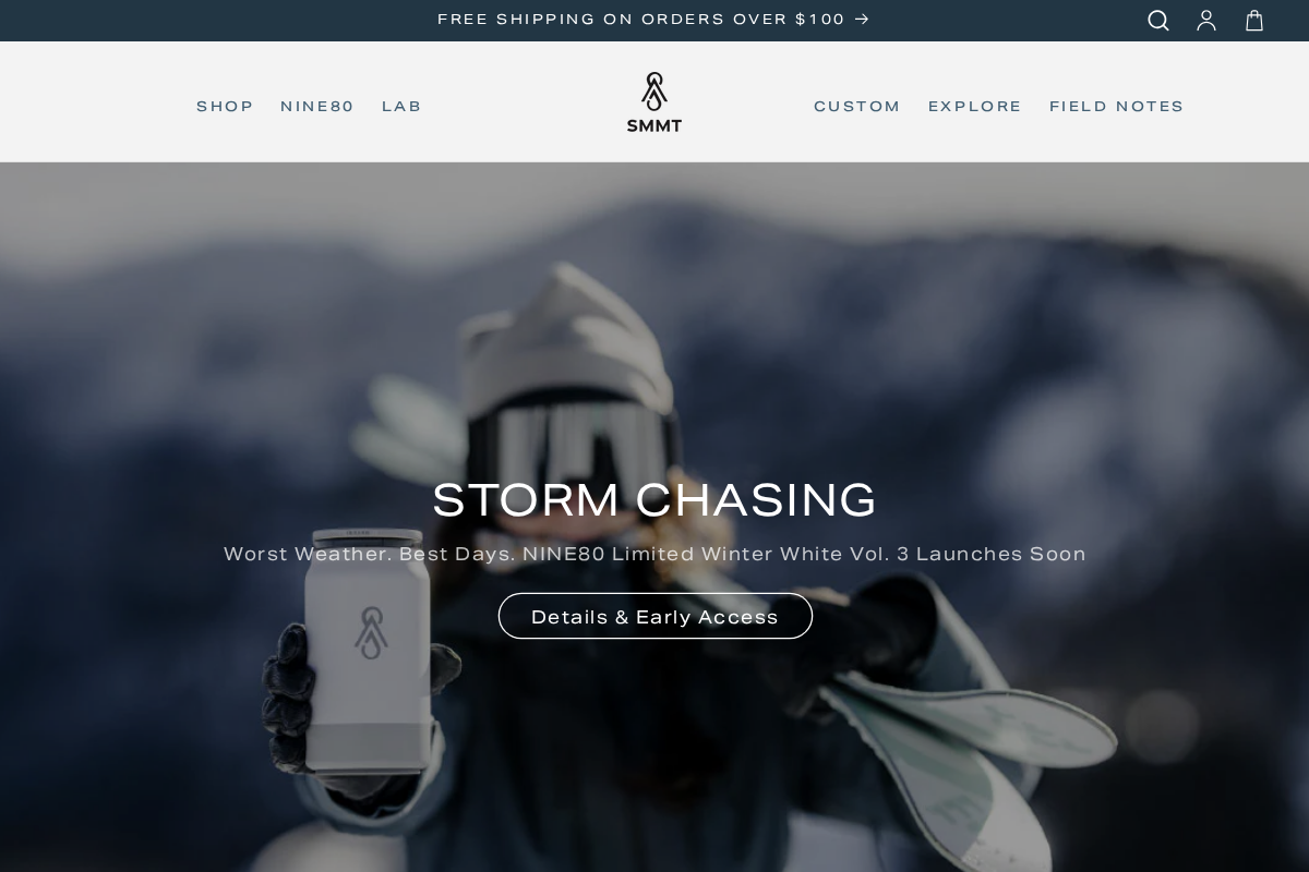 SMMT Outdoor homepage screenshot