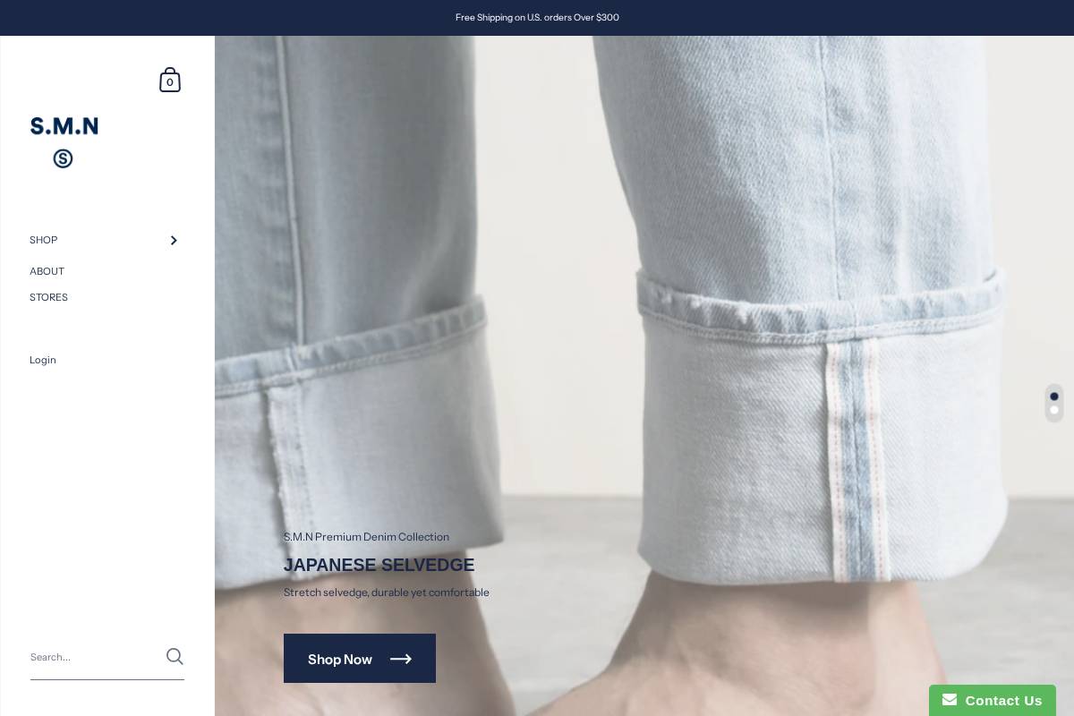 smnstudio.com homepage screenshot