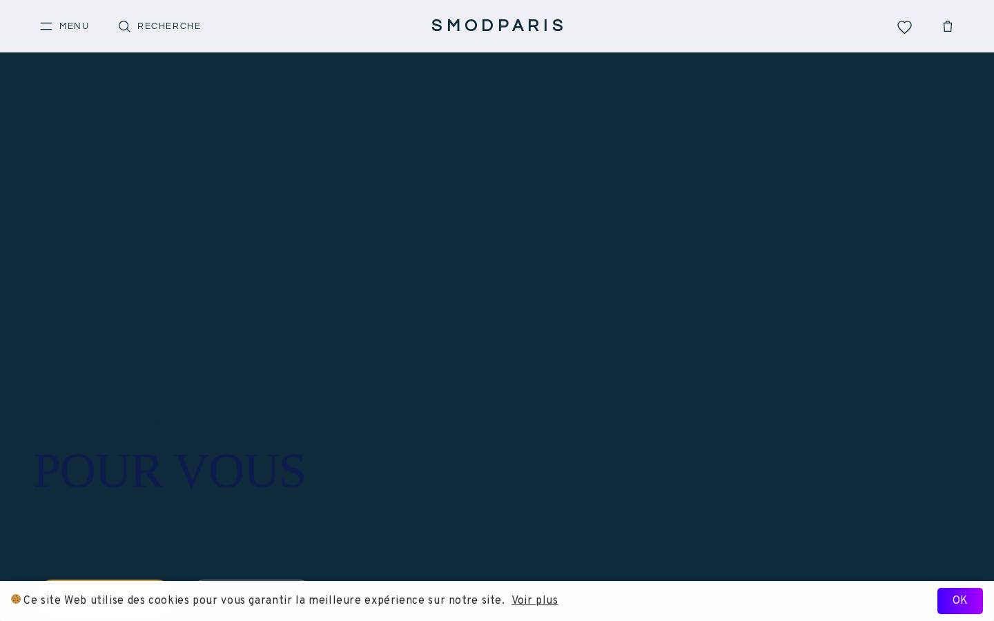 Smodparis homepage screenshot
