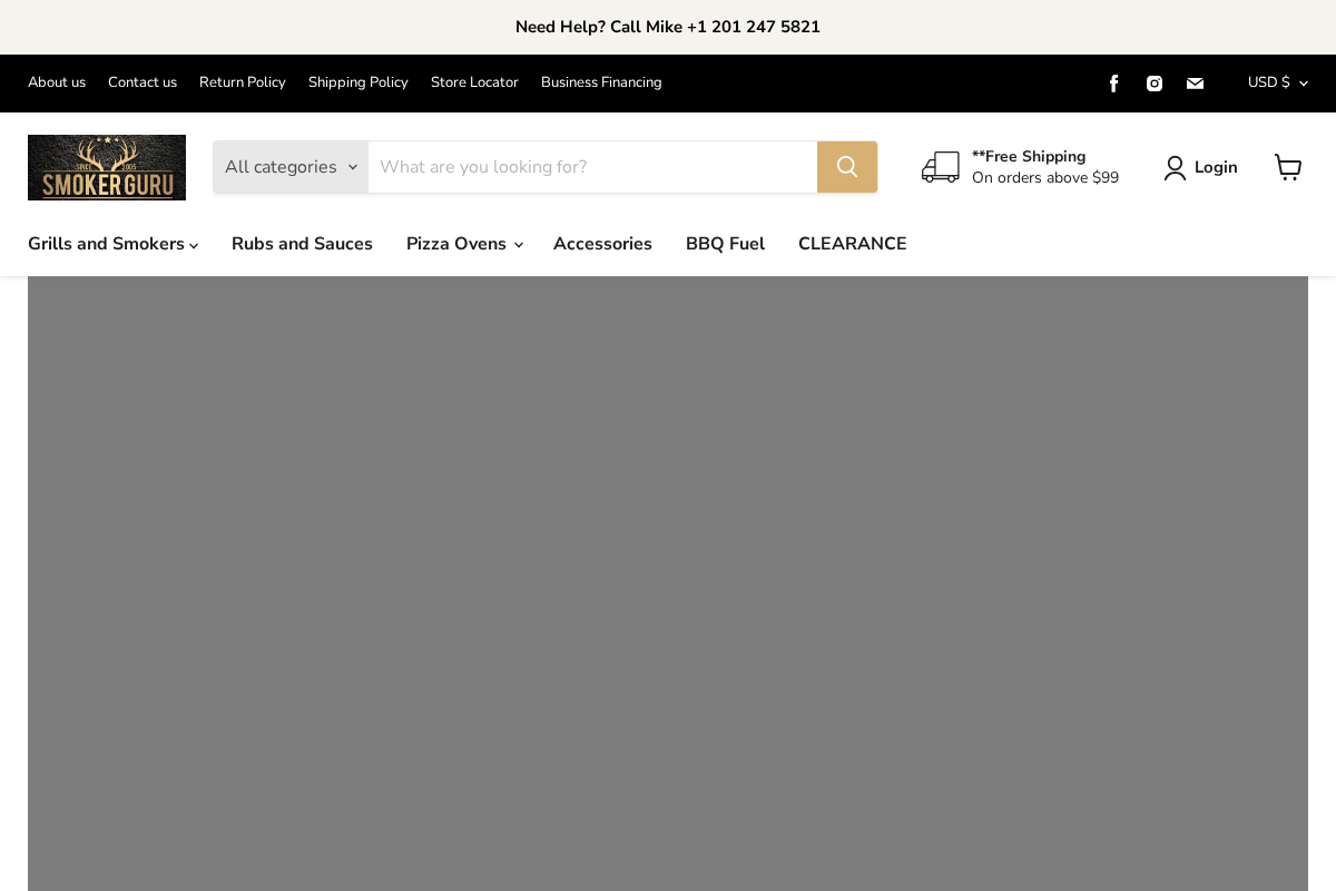 Smoker Guru homepage screenshot