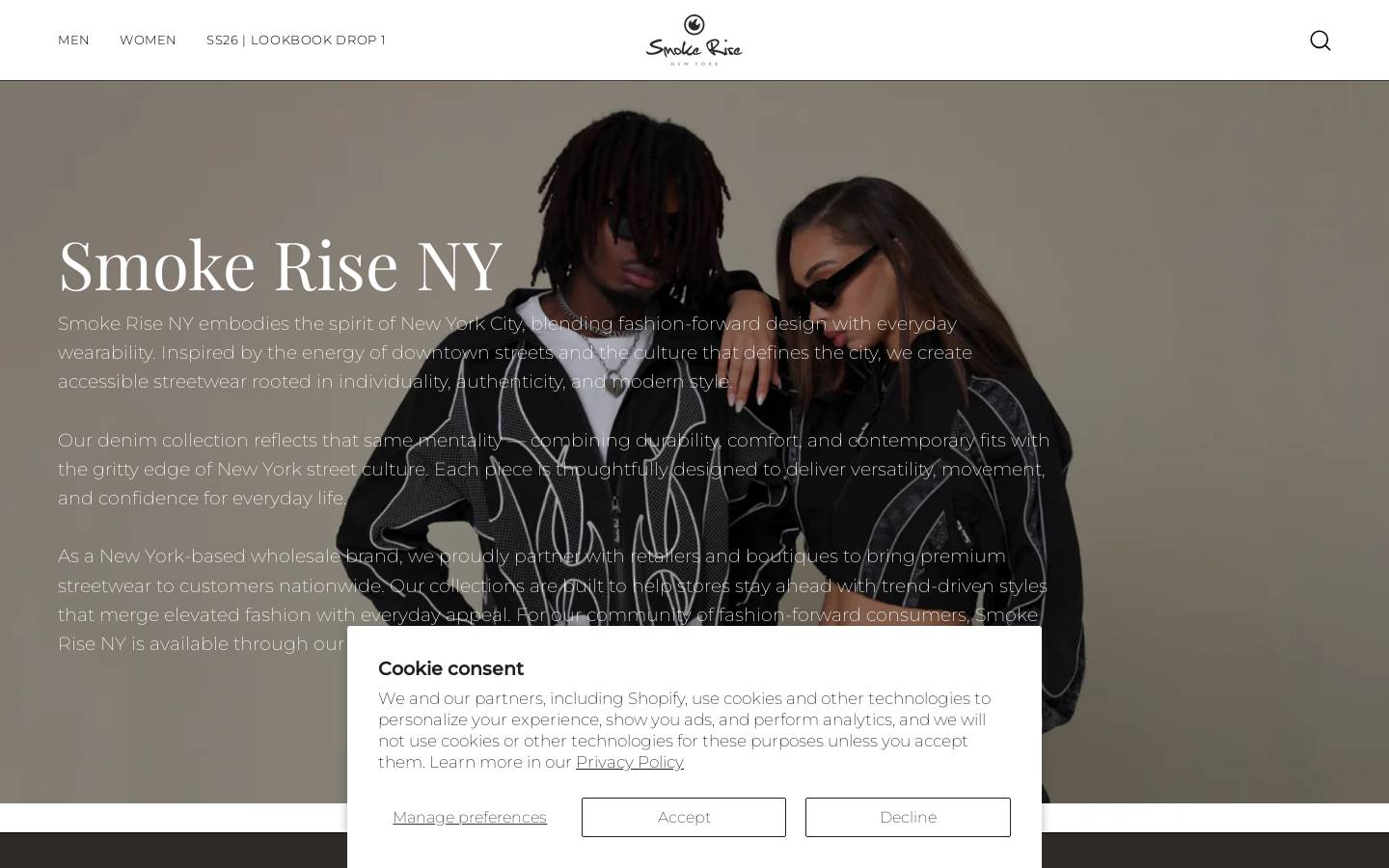 smokeriseny.com homepage screenshot