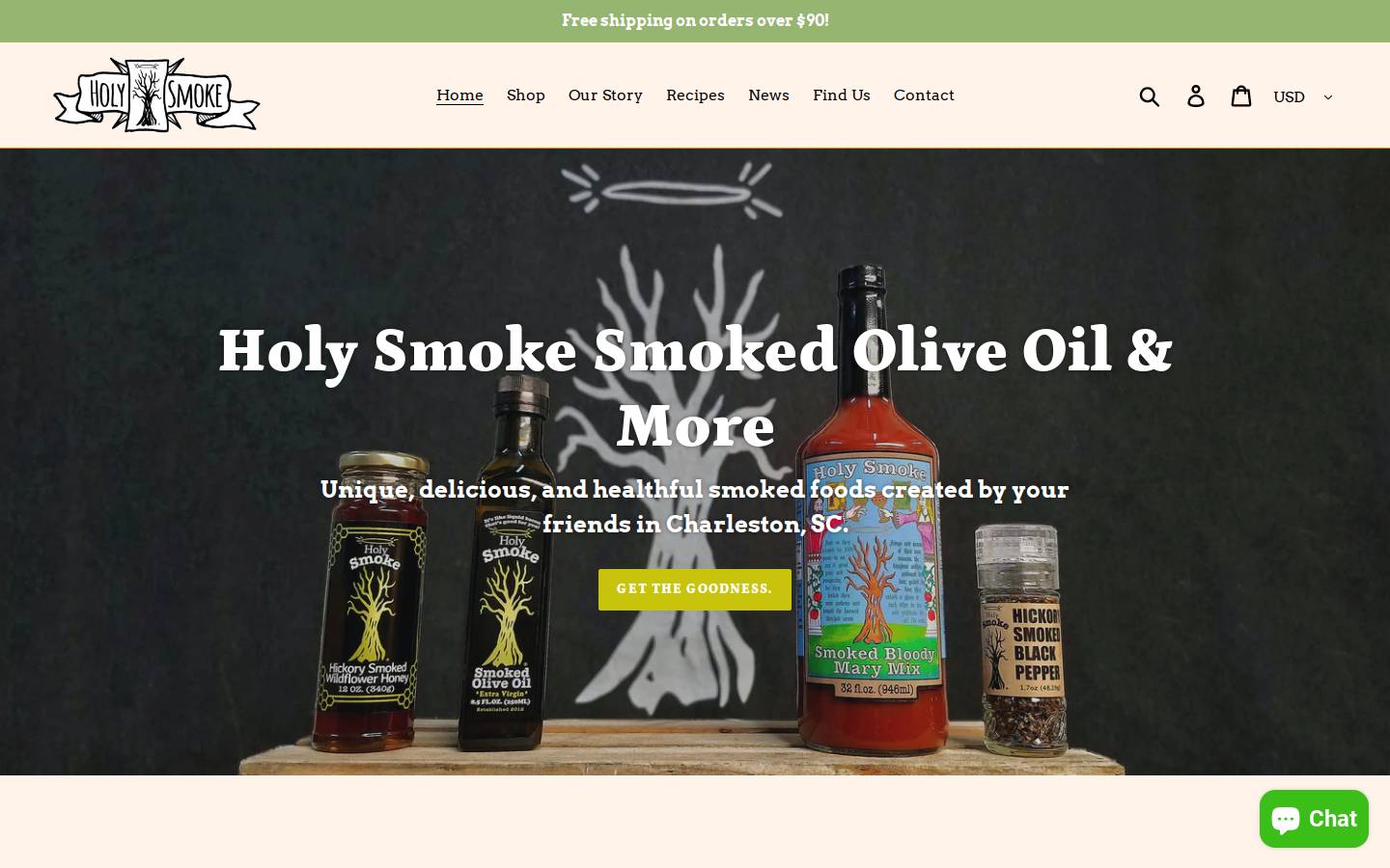 smokymary.com homepage screenshot