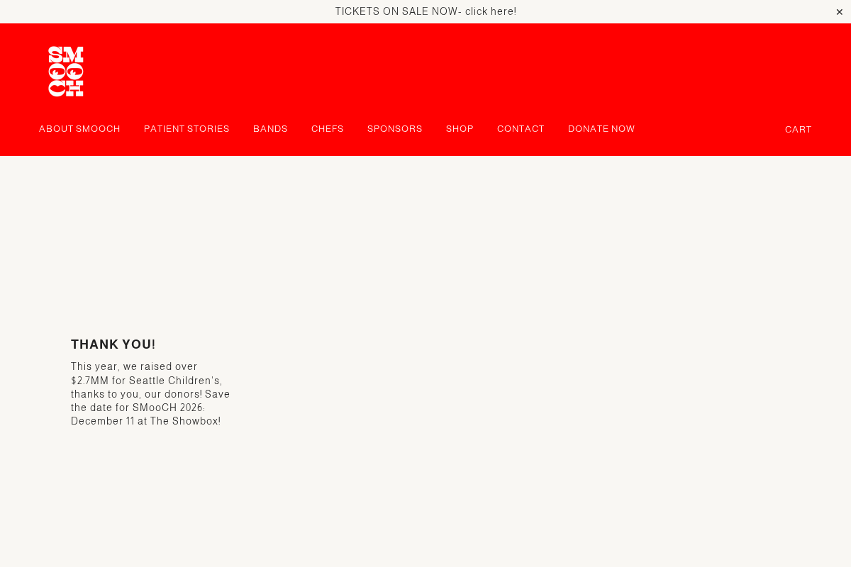 SMooCH Guild homepage screenshot