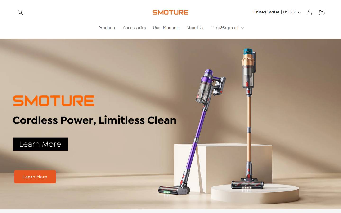 smoture.com homepage screenshot