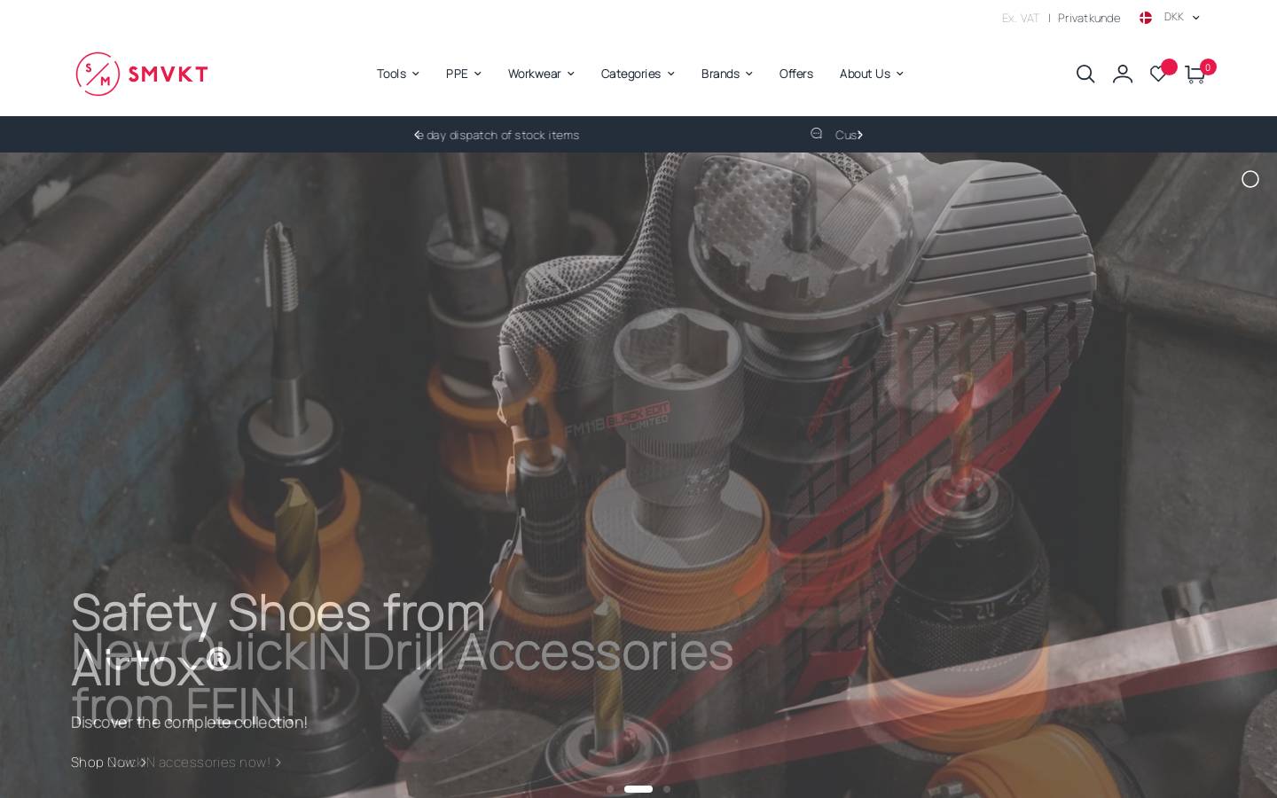 SMVKT homepage screenshot