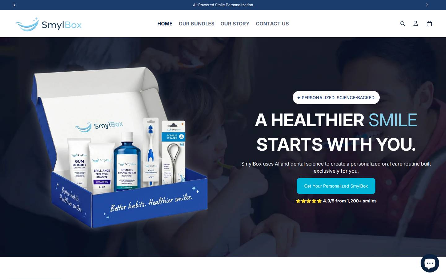 smylbox.com homepage screenshot