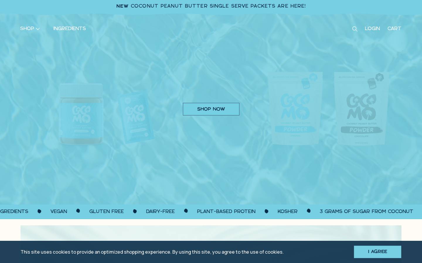 snackcocomo.com homepage screenshot