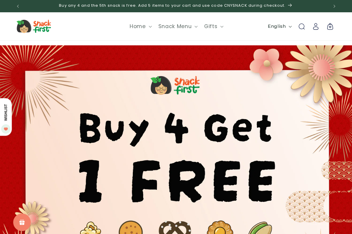 SnackFirst homepage screenshot