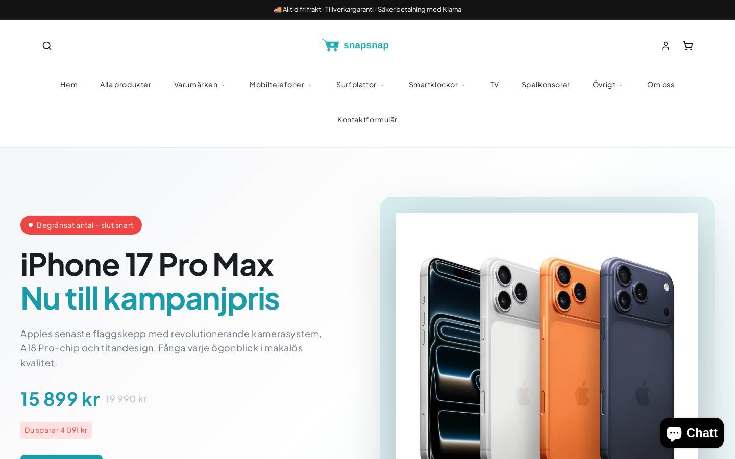 Snapsnap homepage screenshot