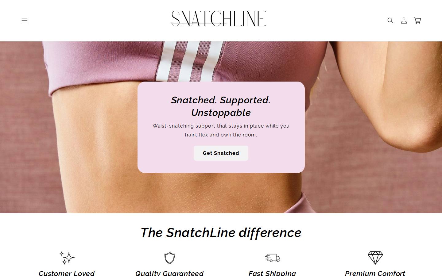 snatch-line.com homepage screenshot