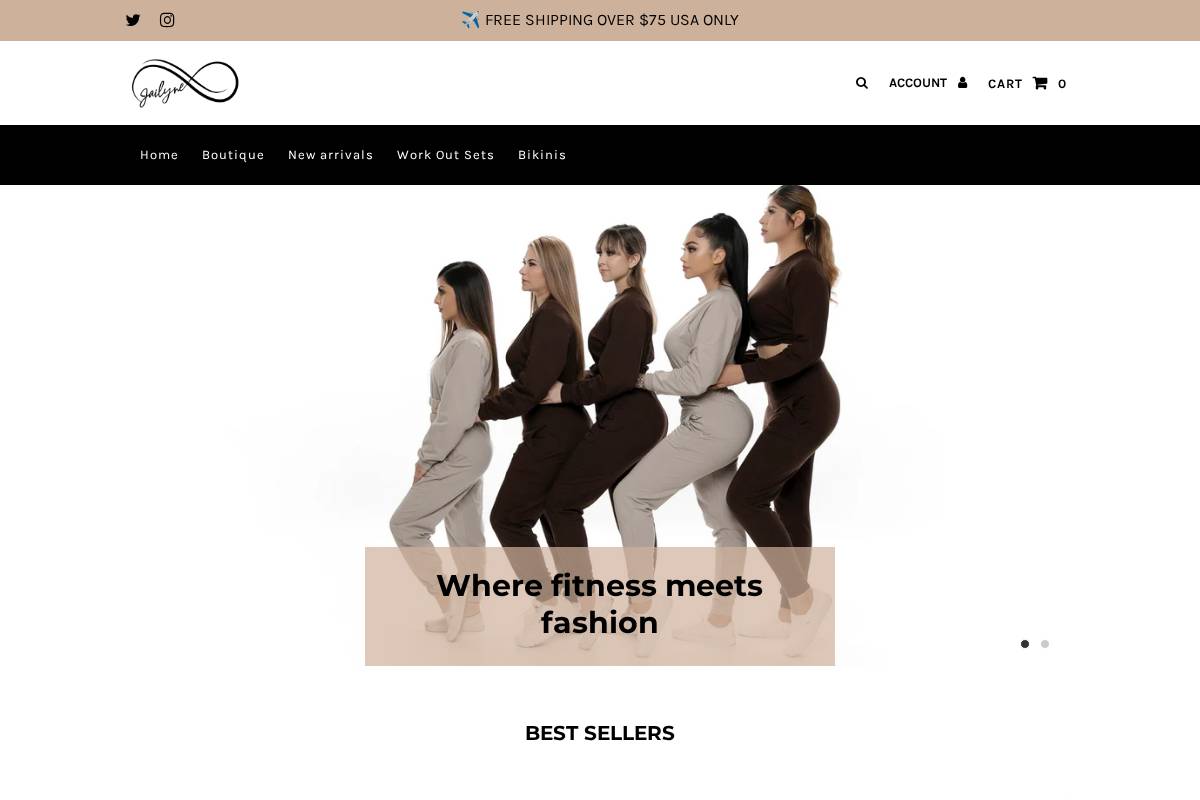 snatchedbyjailyne.com homepage screenshot