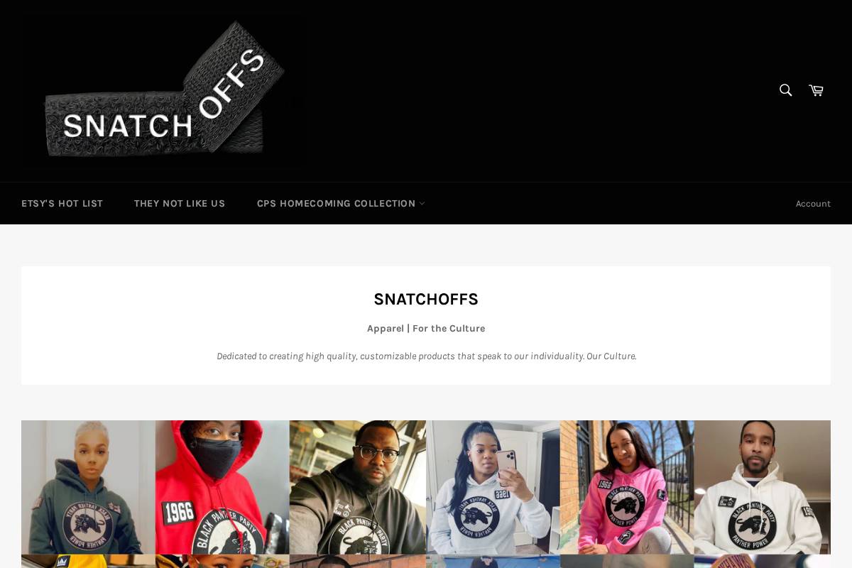 snatchoffs.com homepage screenshot