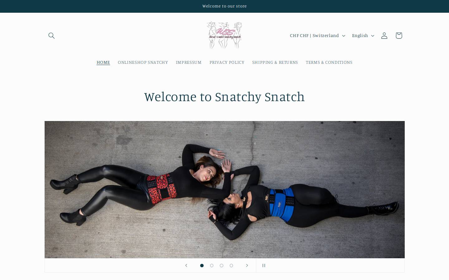 snatchysnatch.com homepage screenshot