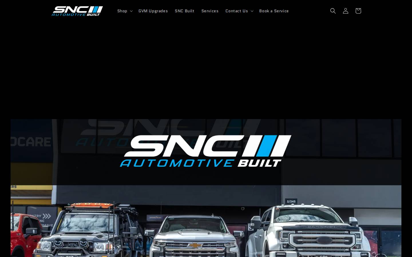 sncautomotive.com.au homepage screenshot