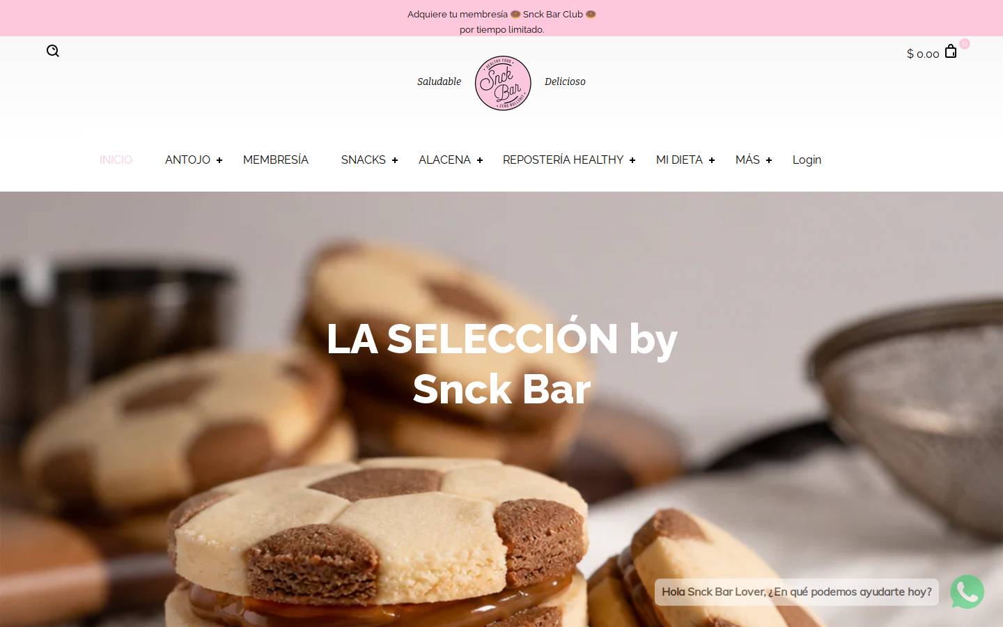 snckbar.com.mx homepage screenshot