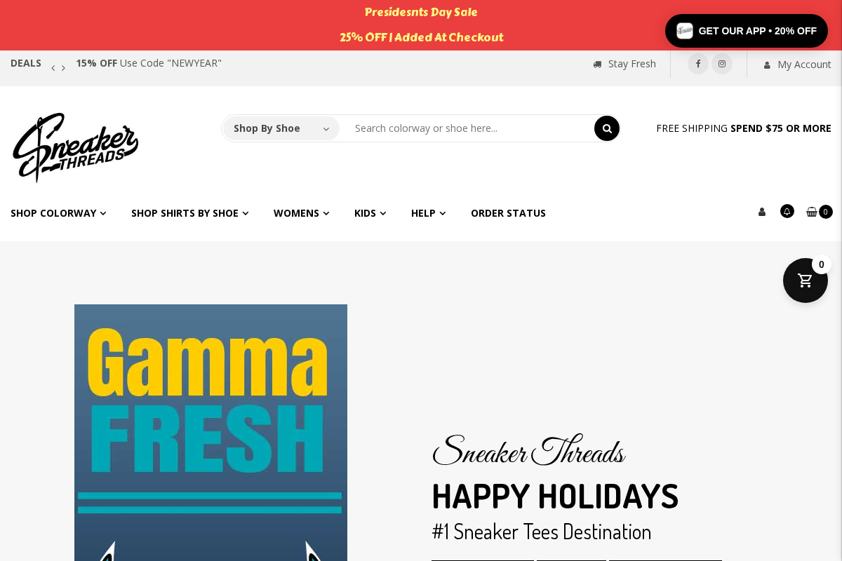 sneakerthreads-shop.com homepage screenshot