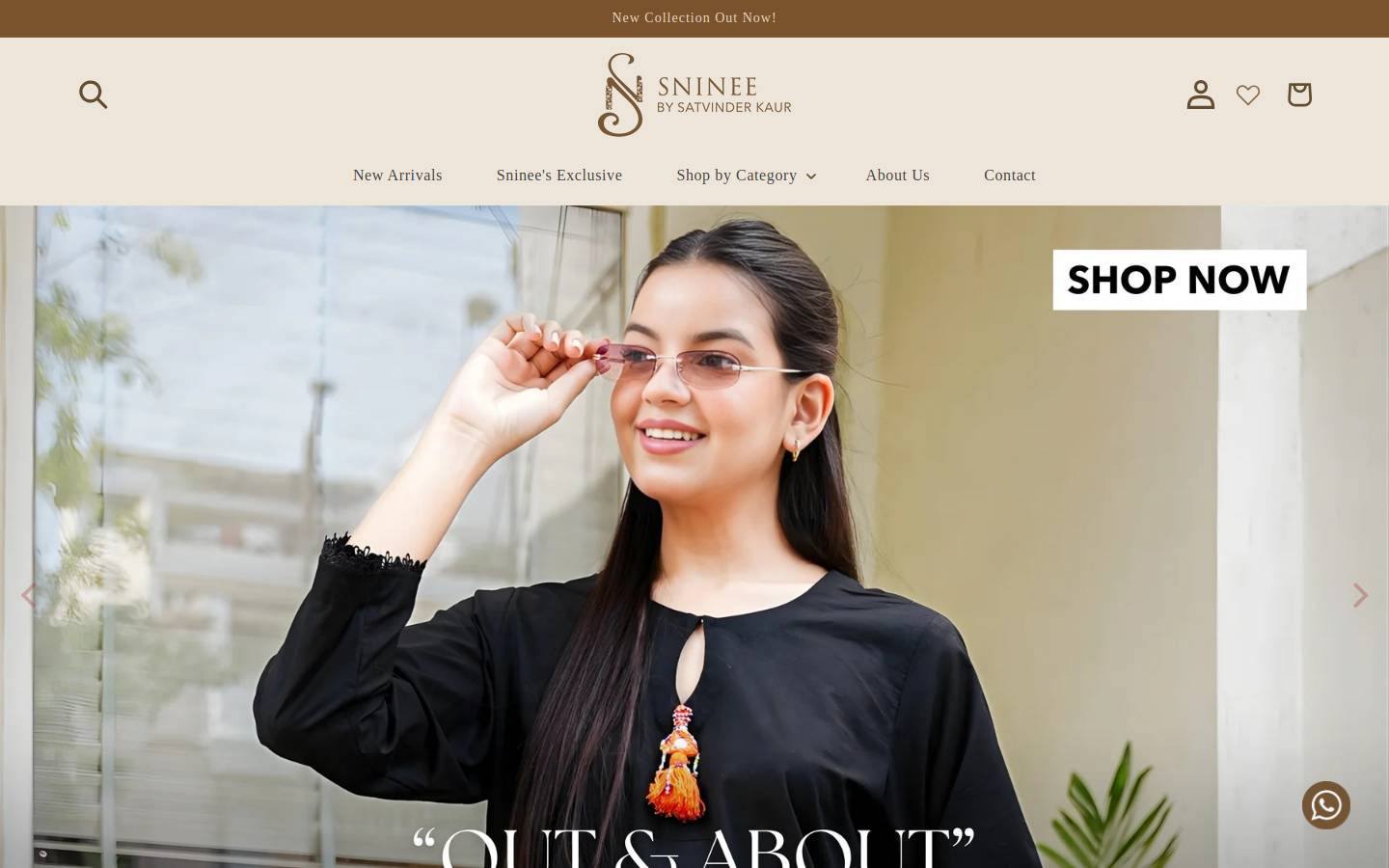 sninebysk.com homepage screenshot