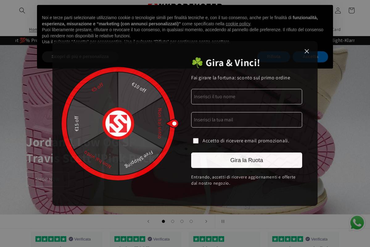 Snkrsdevoted homepage screenshot