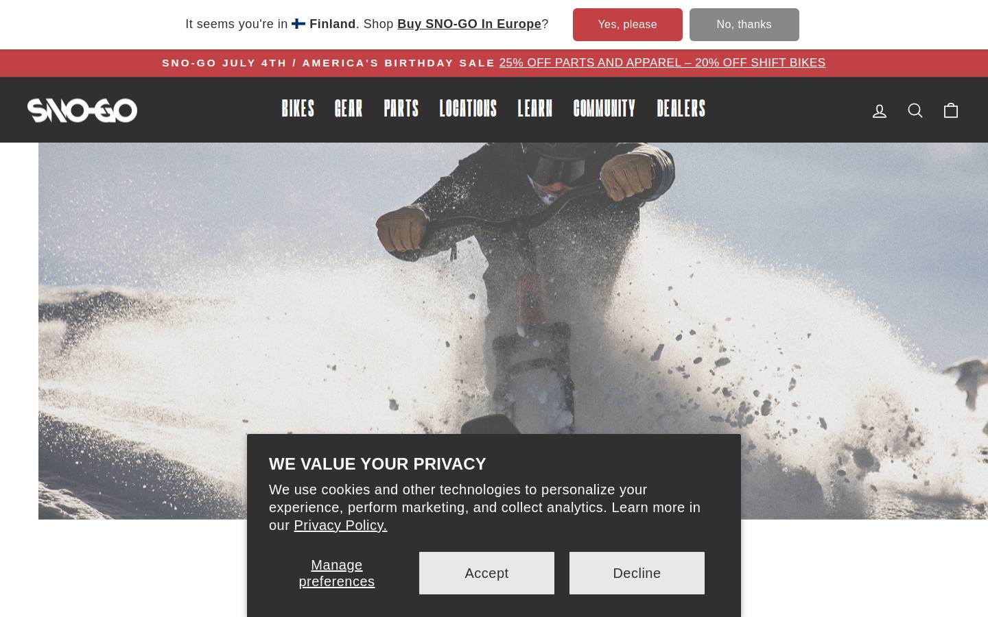 sno-go.us homepage screenshot
