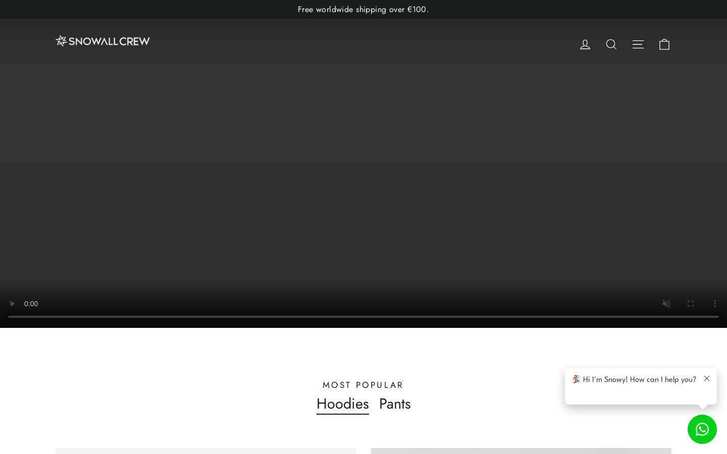 snowall.it homepage screenshot